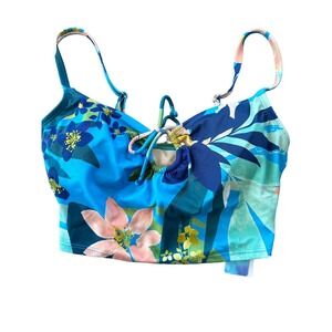 NWT Beach Betty by Miracle Brands Swim Top Size S